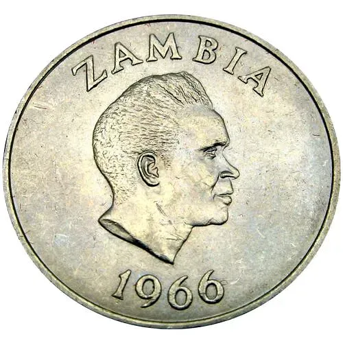 2 шиллинга 1966 [Замбия]
