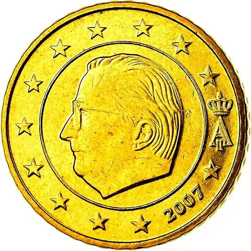 50 евроцентов 2007 [Бельгия]