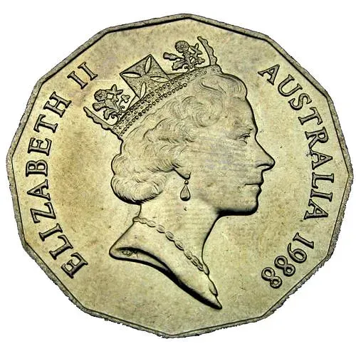 50 центов 1988, 200 лет Австралии [Австралия]