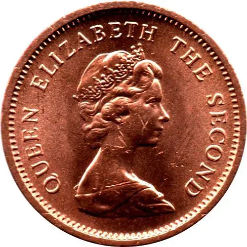 ½ нового пенни 1971-1980 [Джерси]