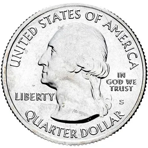 25 Cents 2016, S, Cumberland Gap National Historical Park, Kentucky [USA] Proof