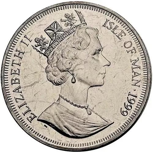 1 крона 1999, Русская революция [Остров Мэн]