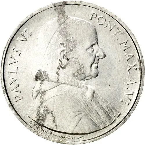 5 лир 1968 [Ватикан]