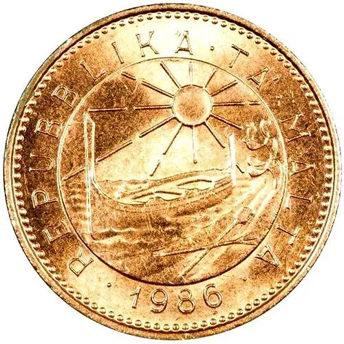 1 цент 1986 [Мальта]