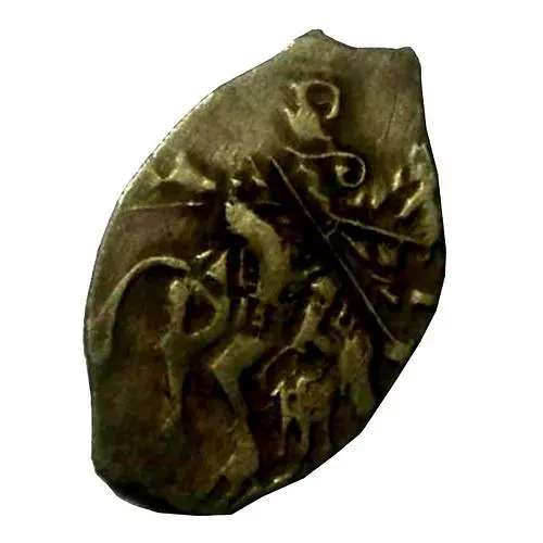 копейка совместного правления Ивана и Петра с именем Петра 1682-1696, о/М [Москва]