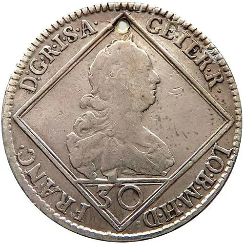 30 крейцеров 1746-1750 [Австрия]