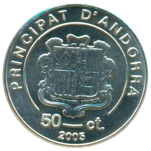 50 сантимов 2005-2008 [Андорра]