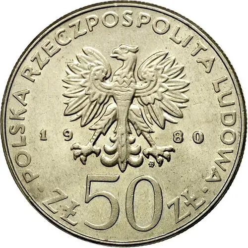 50 злотых 1980, Болеслав [Польша]