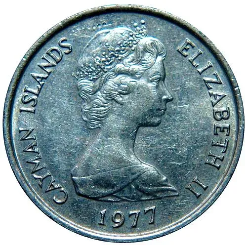 25 центов 1977 [Каймановы острова]