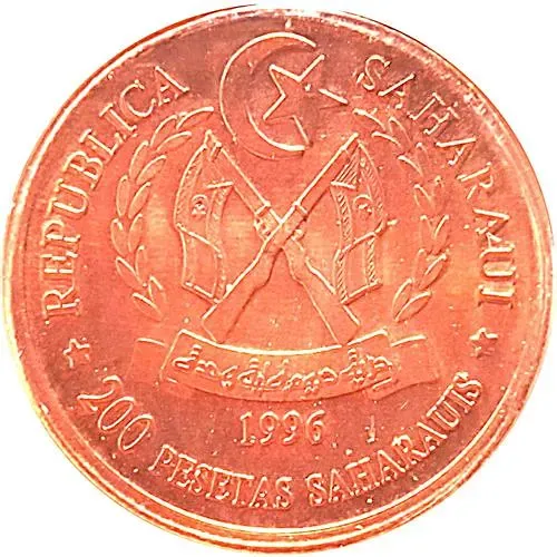 200 песет 1996, Провозглашение Республики [Западная Сахара]
