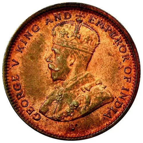 ½ цента 1912-1926 [Шри-Ланка]