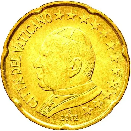 20 евроцентов 2002-2005 [Ватикан]