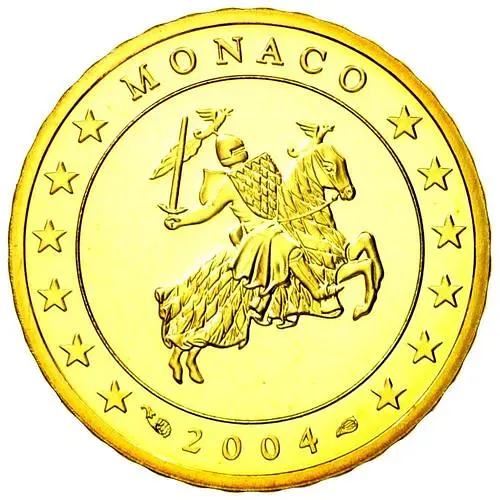 10 евроцентов 2001-2004 [Монако]