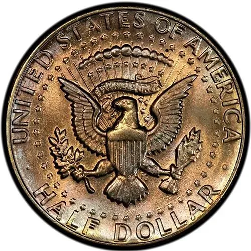 50 центов 1982, D, знак монетного двора "D" - Денвер [США]