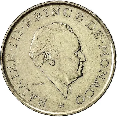 2 франка 1981 [Монако]