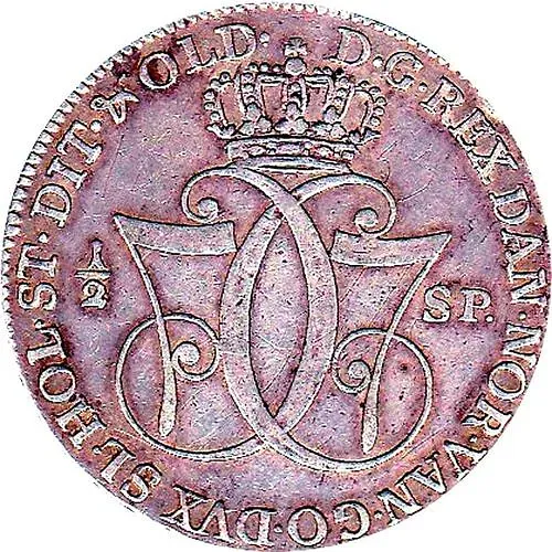 ½ спесие далера 1786 [Дания]