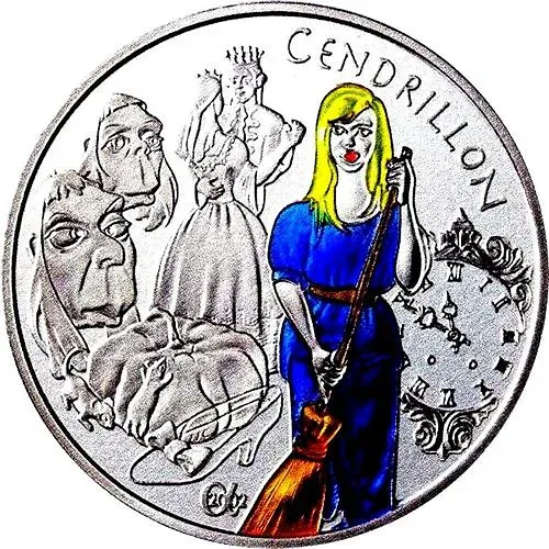 1½ евро 2002, Персонажи сказок - Золушка [Франция]