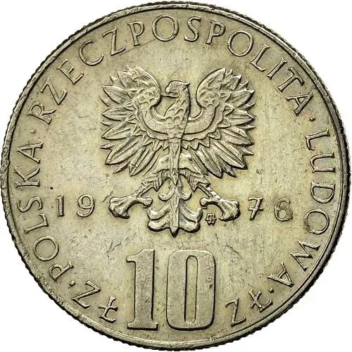 10 злотых 1976, Прус [Польша]