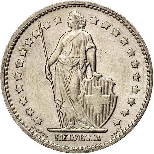 1 франк 1974 [Швейцария]