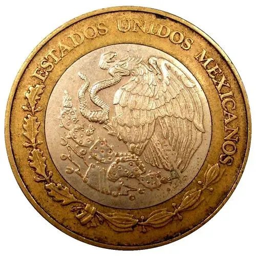 10 песо 2000, Смена тысячелетия - 2000 год [Мексика]