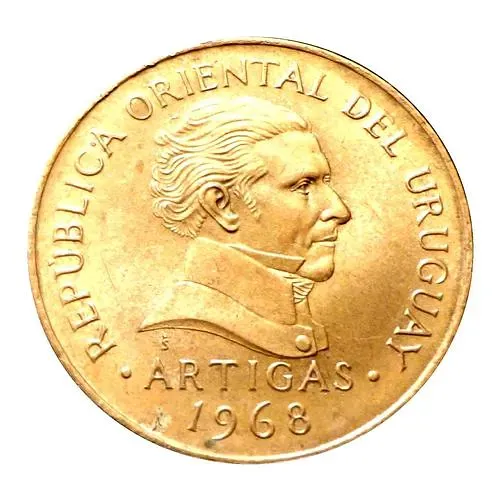 5 песо 1968 [Уругвай]