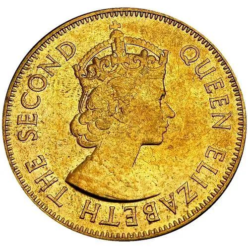 1/2 пенни 1969, 100 лет монетам Ямайки [Ямайка]