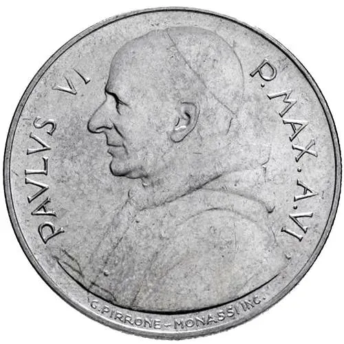 100 лир 1968 [Ватикан]