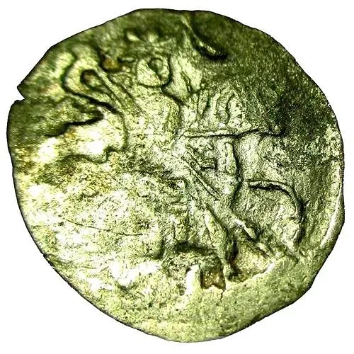 копейка Василия Ивановича Шуйского 1606, Н/РДI [Новгород]