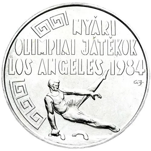 500 форинтов 1984, XXIII летние Олимпийские Игры, Лос-Анджелес 1984 [Венгрия]