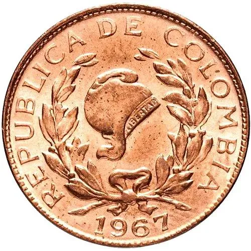 1 сентаво 1967 [Колумбия]