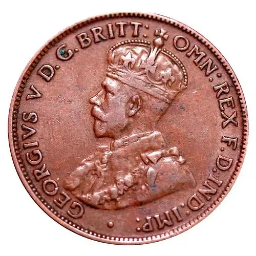 1/2 пенни 1925 [Австралия]