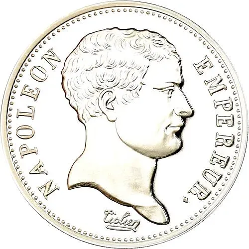 2 франка 1807, Старый тип: большой портрет, без венка [Франция]