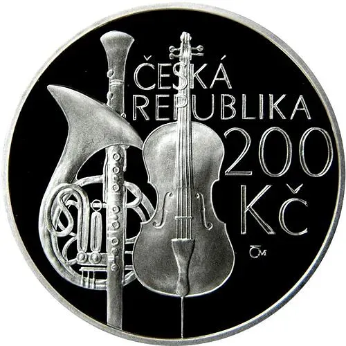200 крон 2011, 200 лет Пражской консерватории [Чехия]