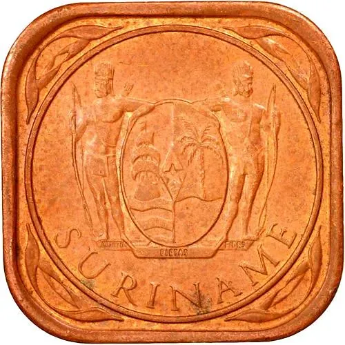 5 центов 1987 [Суринам]