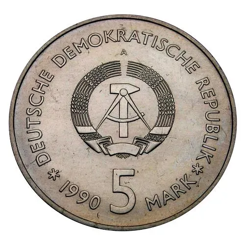 5 марок 1990, арсенал [Германия / ГДР]