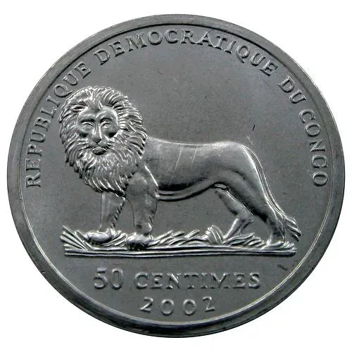 50 сантимов 2002, Камерон [Демократическая Республика Конго]