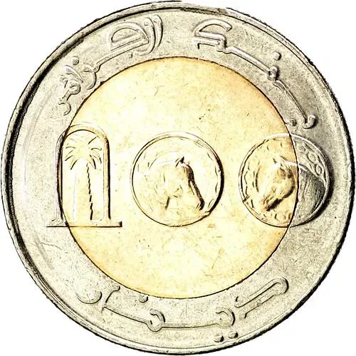 100 динаров 2010, регулярный чекан Алжира [Алжир]