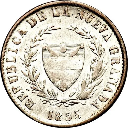 2 десимо 1853-1858 [Колумбия]
