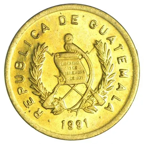 1 сентаво 1991 [Гватемала]