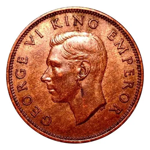 1/2 пенни 1946 [Новая Зеландия]