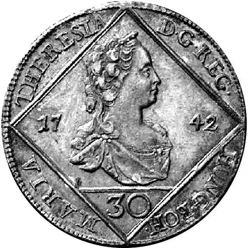 30 крейцеров 1742-1745 [Австрия]