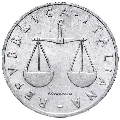 1 лира 1951 [Италия]