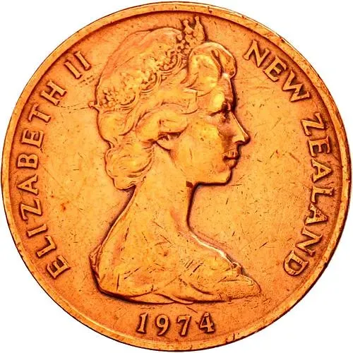 2 цента 1974 [Новая Зеландия]