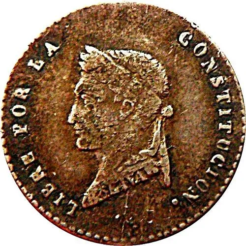 ½ суэльдо 1853-1859 [Боливия]