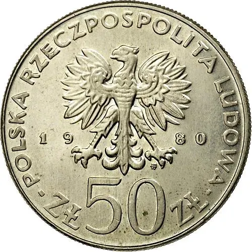 50 злотых 1980, Казимир [Польша]