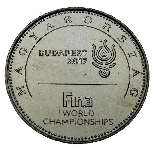 50 форинтов 2017, Чемпионат мира по водным видам спорта, Будапешт 2017 [Венгрия]