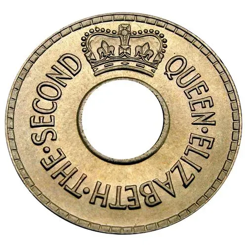 1/2 пенни 1954 [Фиджи]