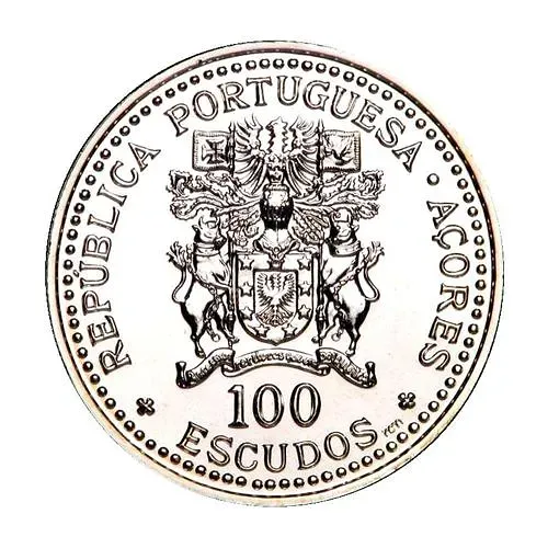 100 эскудо 1986, 10 лет автономии [Португалия]