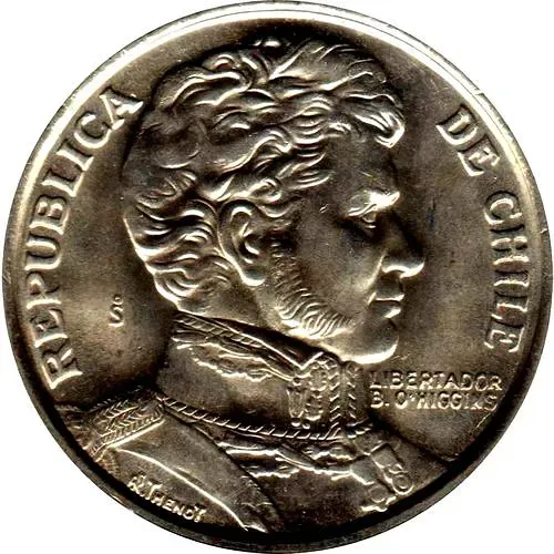 1 песо 1976 [Чили]