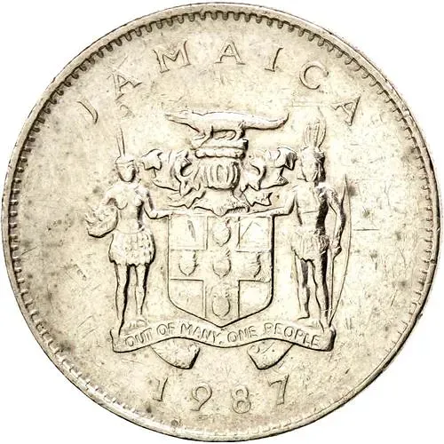 10 центов 1987 [Ямайка]